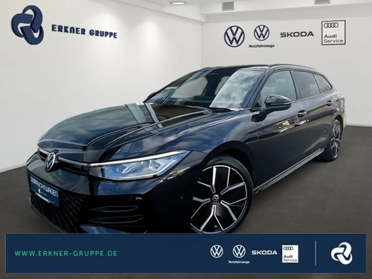 Volkswagen Passat Variant 2.0TDI DSG R-Line +ACC+AHK+LEDER+IQ LIGHT+++ Schwarz - 1