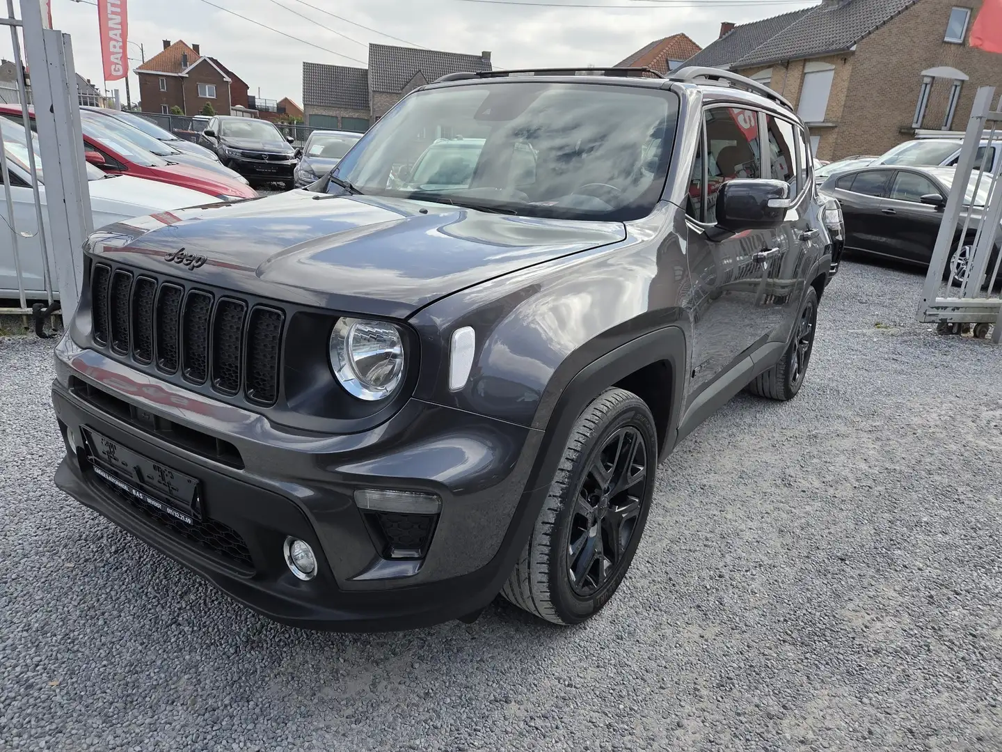 Jeep Renegade 1.3 T4☆1jOMNIUMGARANTIE☆NAVI☆DAB☆CRUISE☆OPEN DAK!☆ Gris - 1