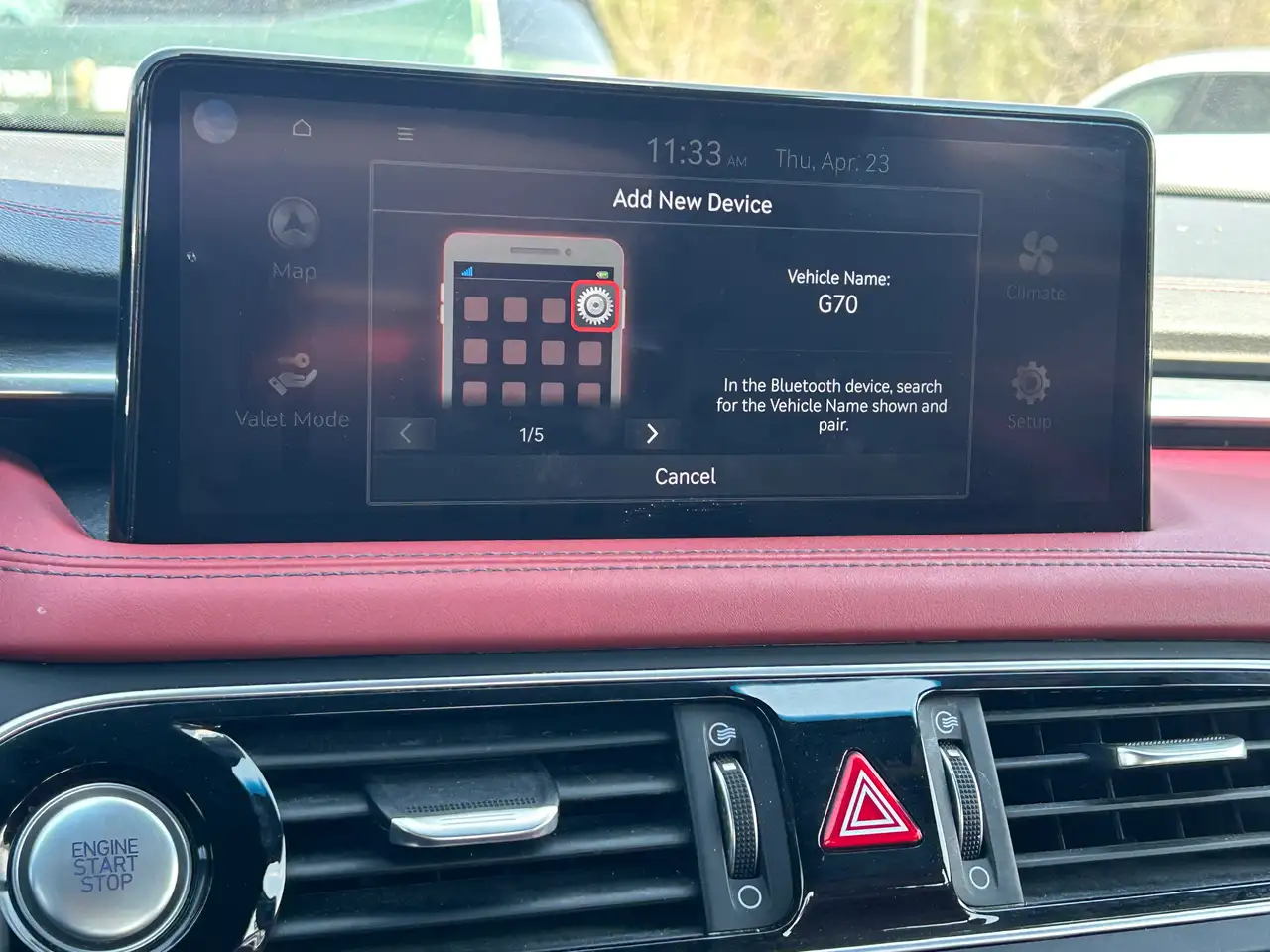 Genesis G70 снимка Genesis G70
