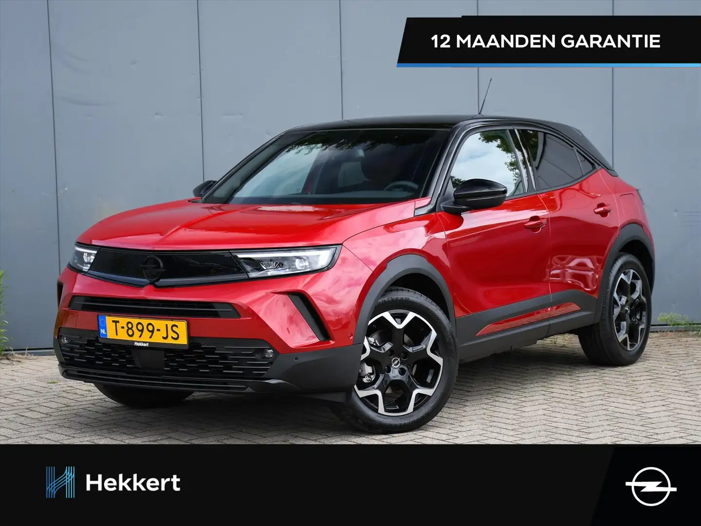 Opel Mokka-E Electric Ultimate 50kWh 136pk Automaat INTELLILUX Rood - 1