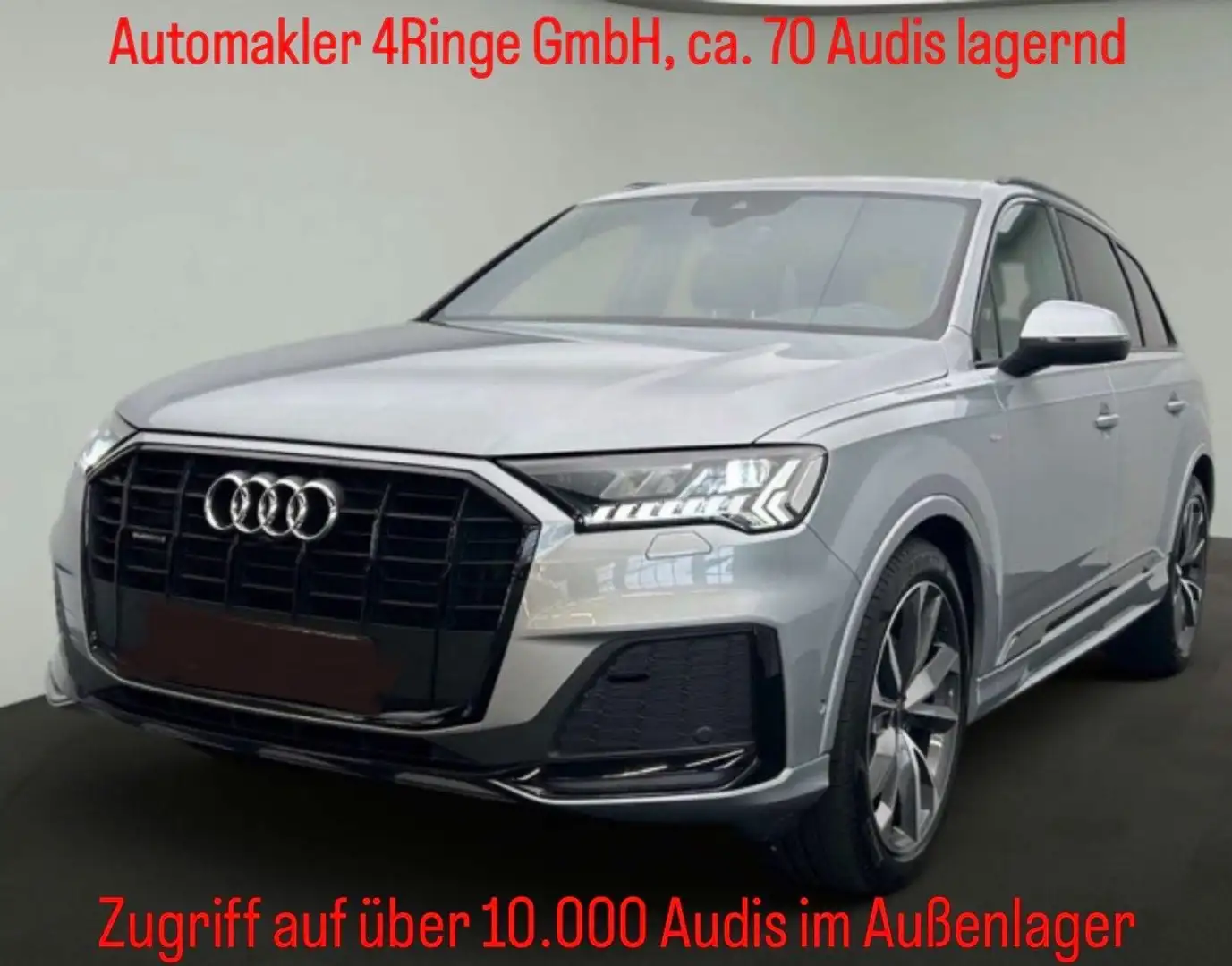 Audi Q7 55 TFSI quattro S line 7 SITZER!!! Grau - 1