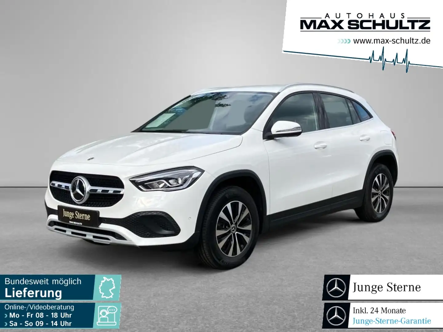 Mercedes-Benz GLA 250 e STYLE*AHZV*LED*DAB*KAMERA*PTS*SPUR* Wit - 1