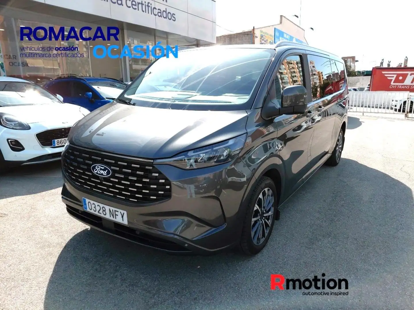 Ford Tourneo Custom 2.5 Duratec PHEV 232CV L2 Titanium X eCVT Gris - 1