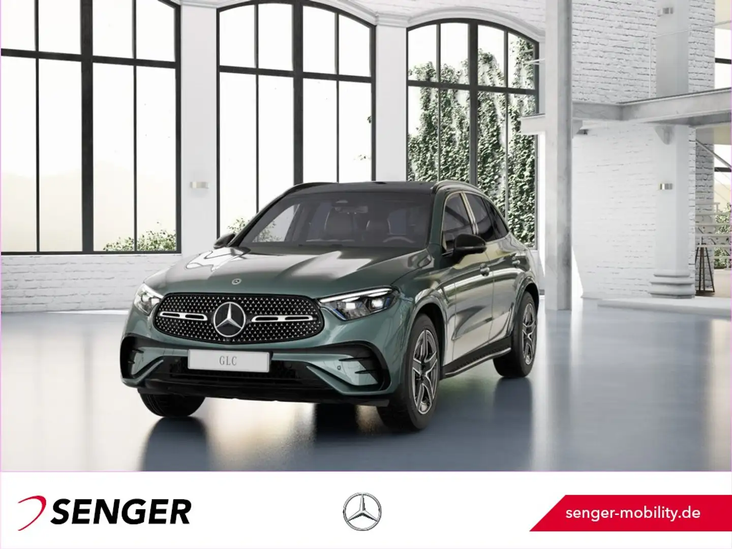 Mercedes-Benz GLC 220 d 4M AMG-Line Digital-Light Panorama AHK Grijs - 1