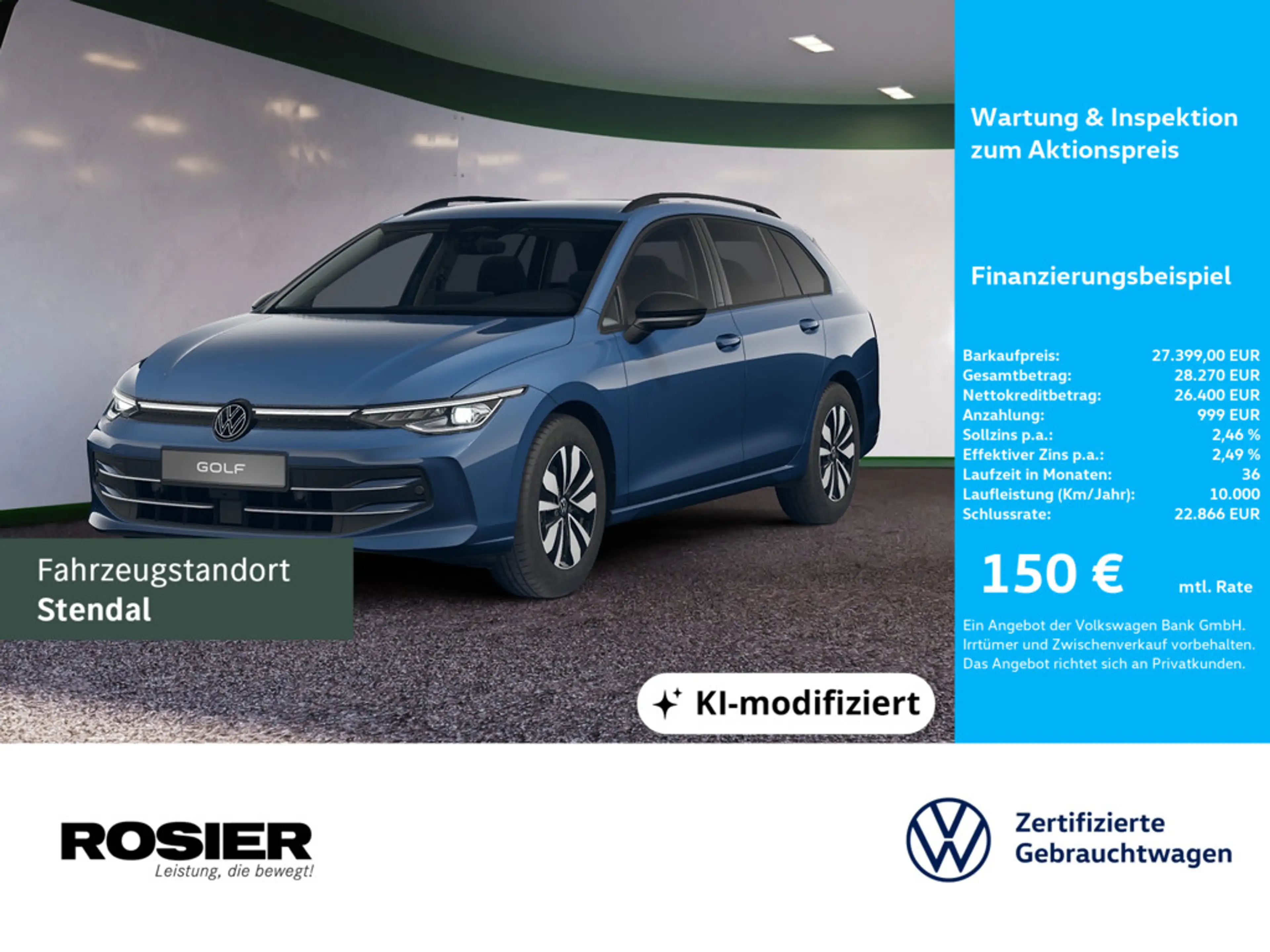 Volkswagen Golf VIII Variant AHK ACC LED 360° NAVI SHZ
