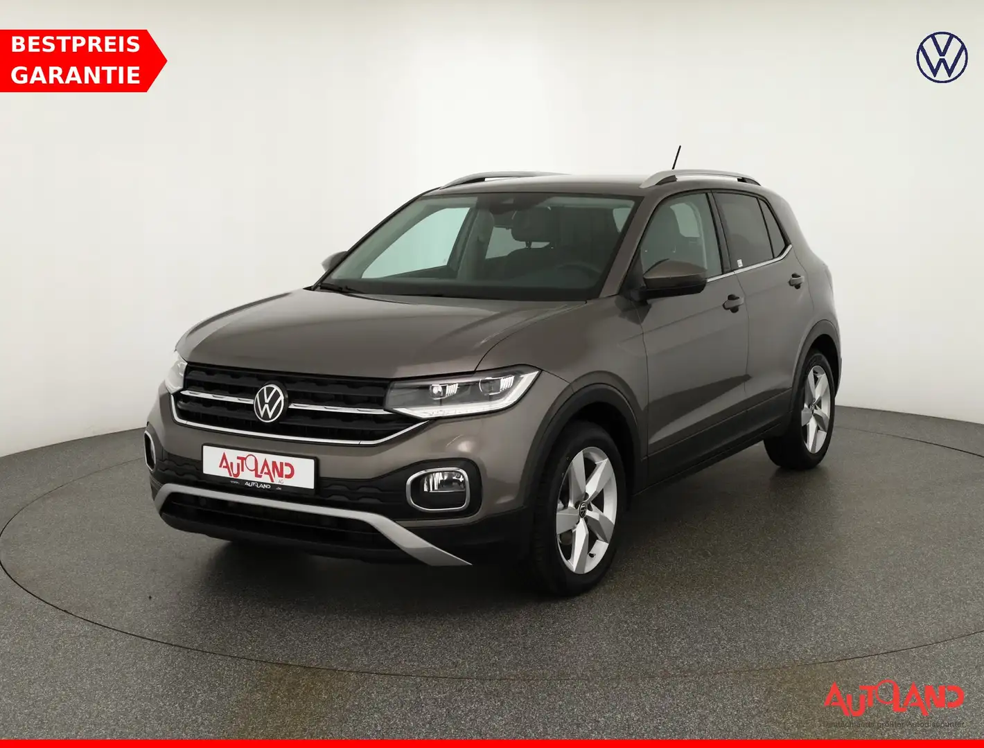 Volkswagen T-Cross 1.0 TSI Style LED Navi ACC Totwinkel DAB Grau - 1