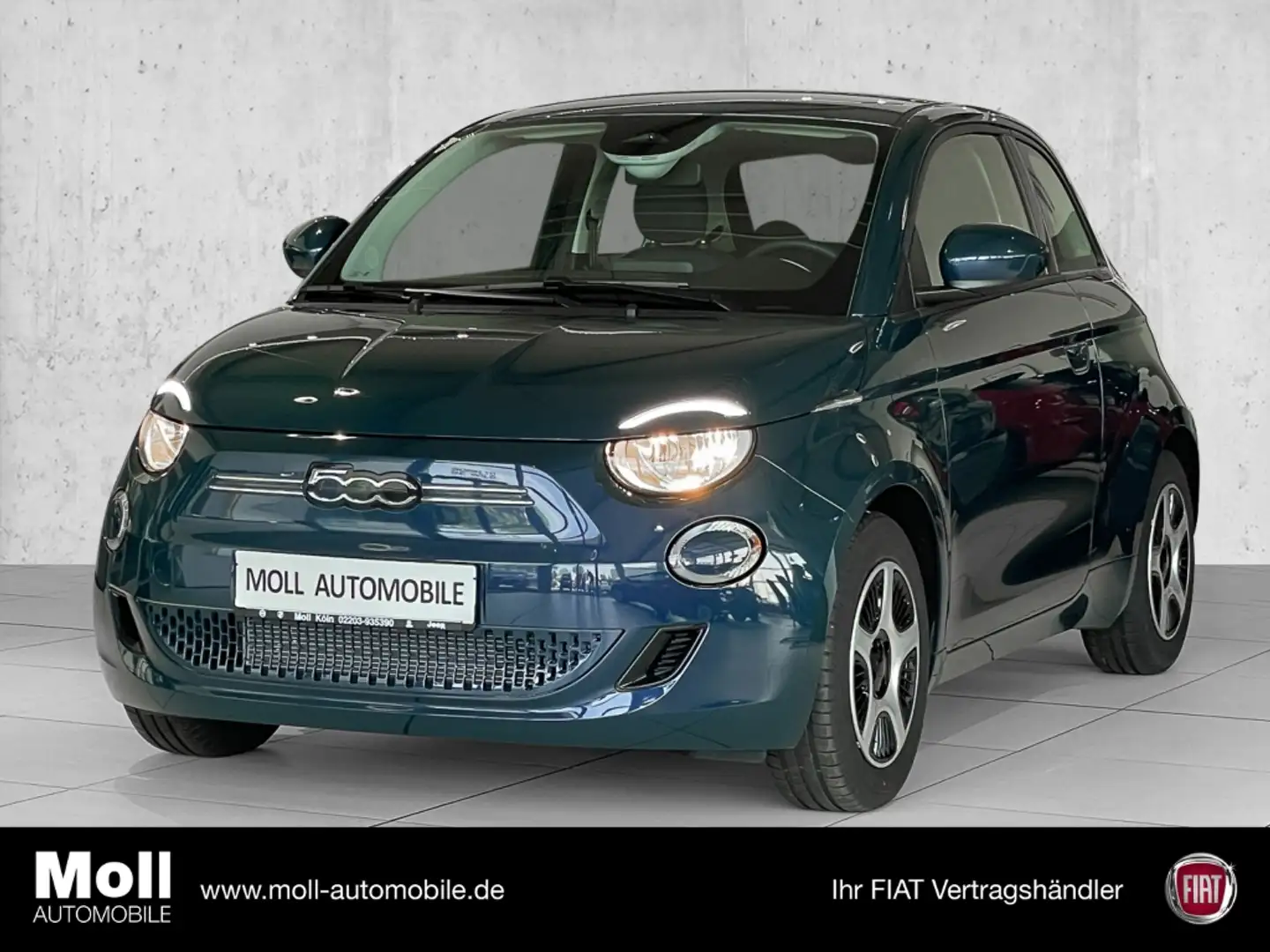 Fiat 500e Action Klima Spurhalteass. Verkehrszeichenerk. Grün - 1