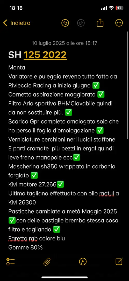 Honda SH 125i prezzo trattabile tutte le info sono in foto - 1