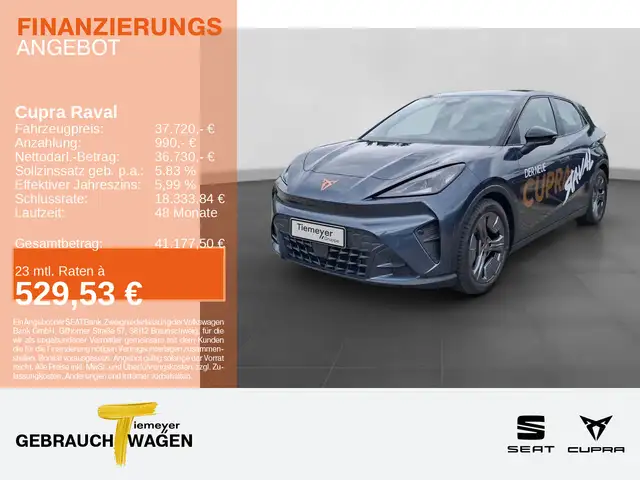 CUPRA Raval LAUNCH EDITION DYNAMIC PDC KAMERA SITZHZG