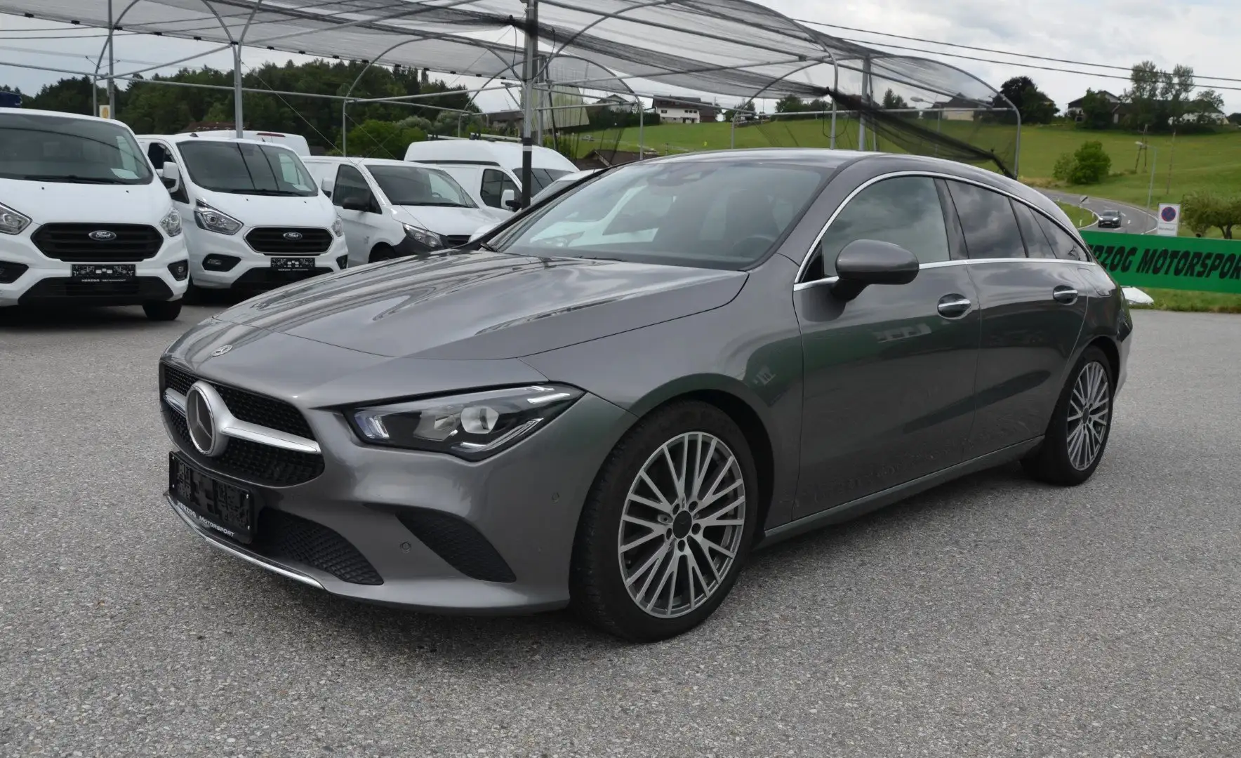 Mercedes-Benz CLA 220 CLA 220d SB 4MATIC Aut. LED KAMERA VIRTU LEDER 1.B Grau - 2