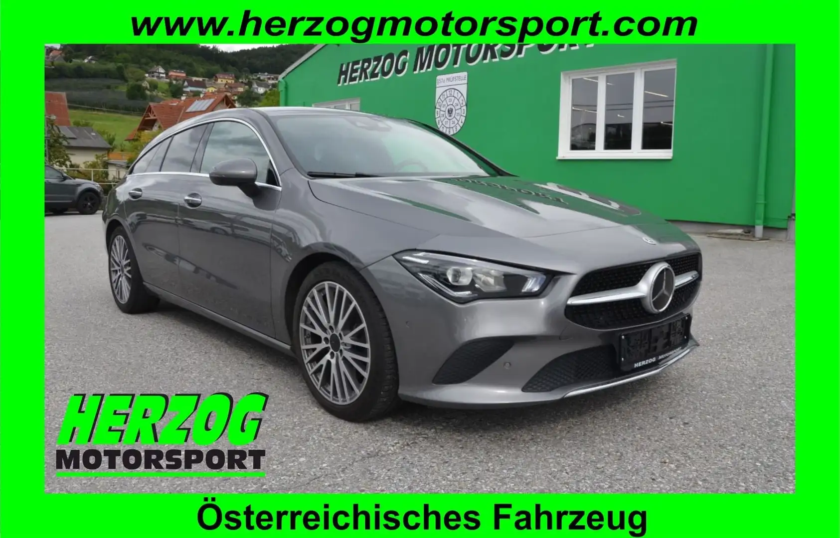 Mercedes-Benz CLA 220 CLA 220d SB 4MATIC Aut. LED KAMERA VIRTU LEDER 1.B Grau - 1