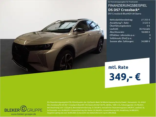DS Automobiles DS 7 DS 7 Opera