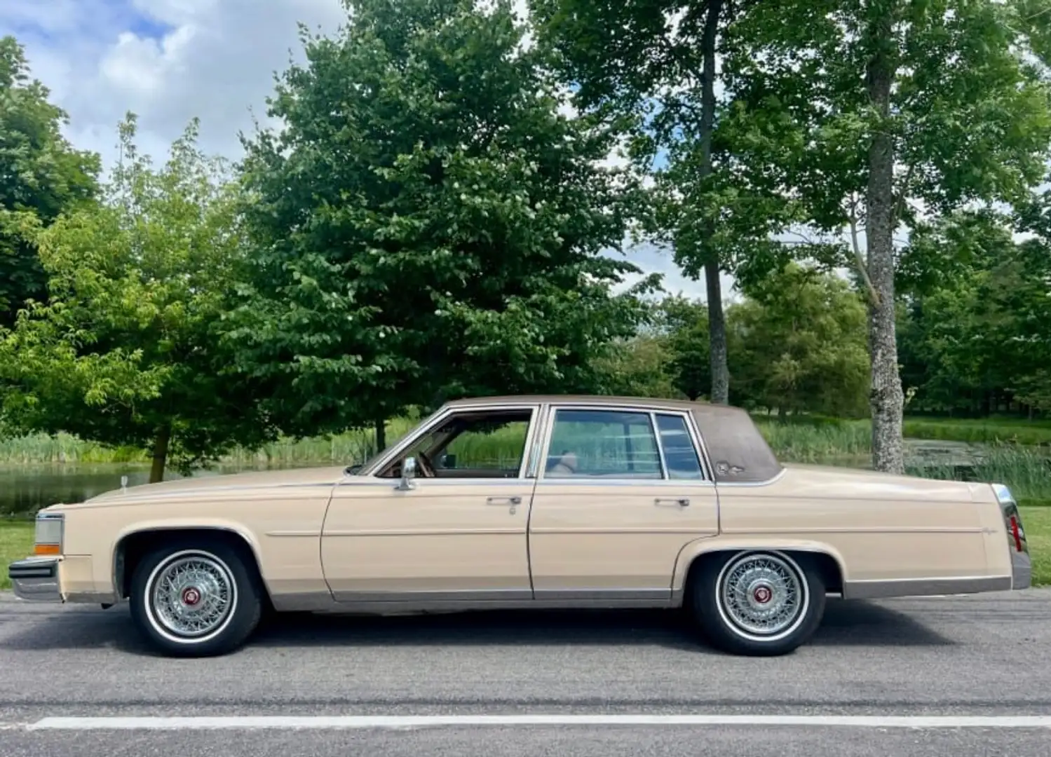 Cadillac Brougham d'elegance 5.0L V8 Beige - 2