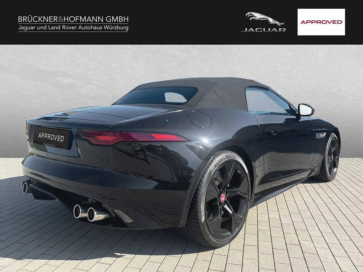 Jaguar F-Type Cabriolet P450 AWD R-Dynamic Sonderlack Schwarz - 2
