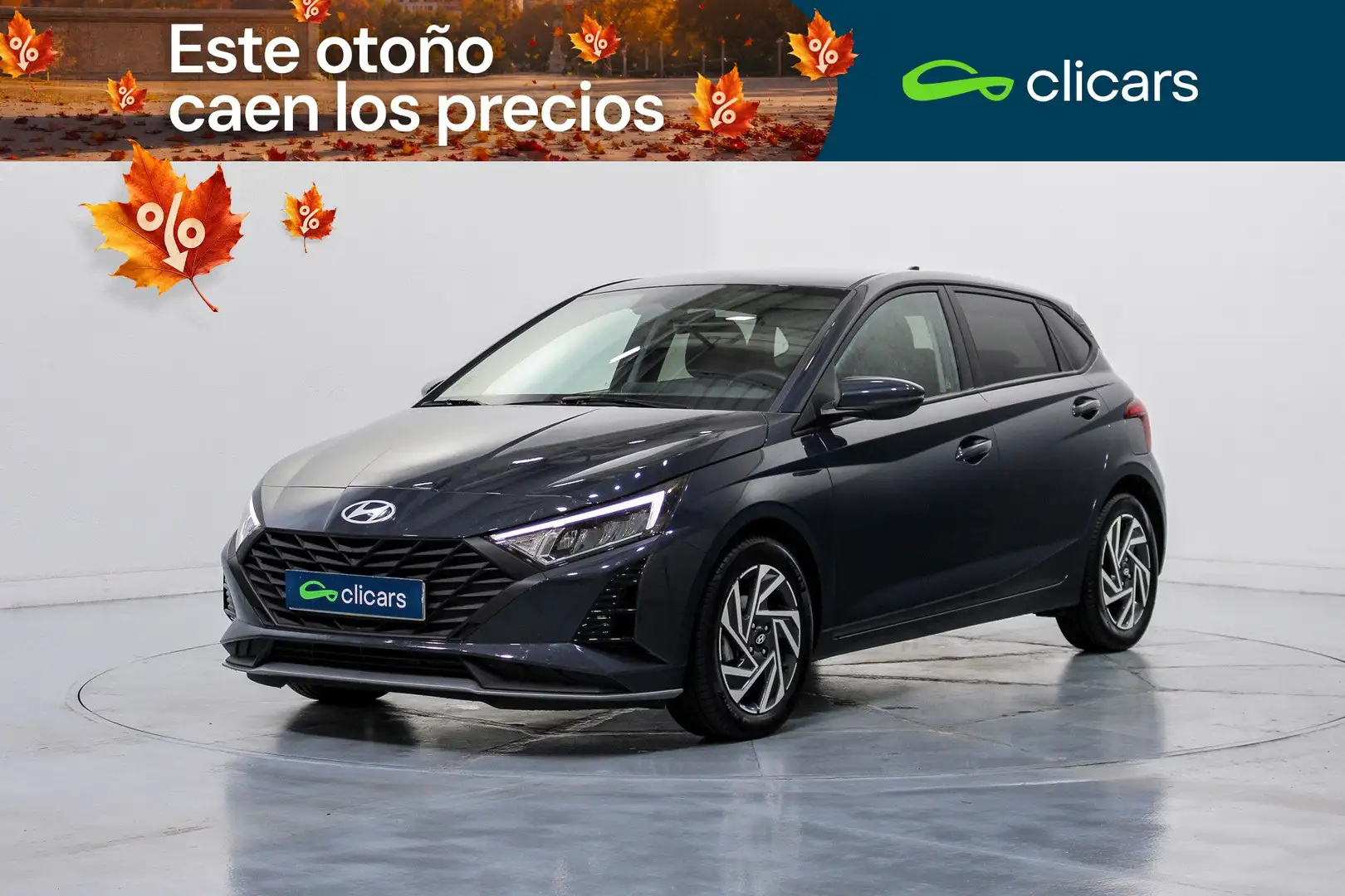 Hyundai i20 1.2 MPI Klass Gris - 1
