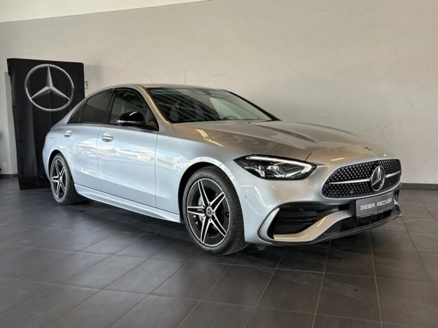 Mercedes-Benz C 220 C 220 d Night AMG Line Advanced AHK SHD Memory LED Stříbrná - 1