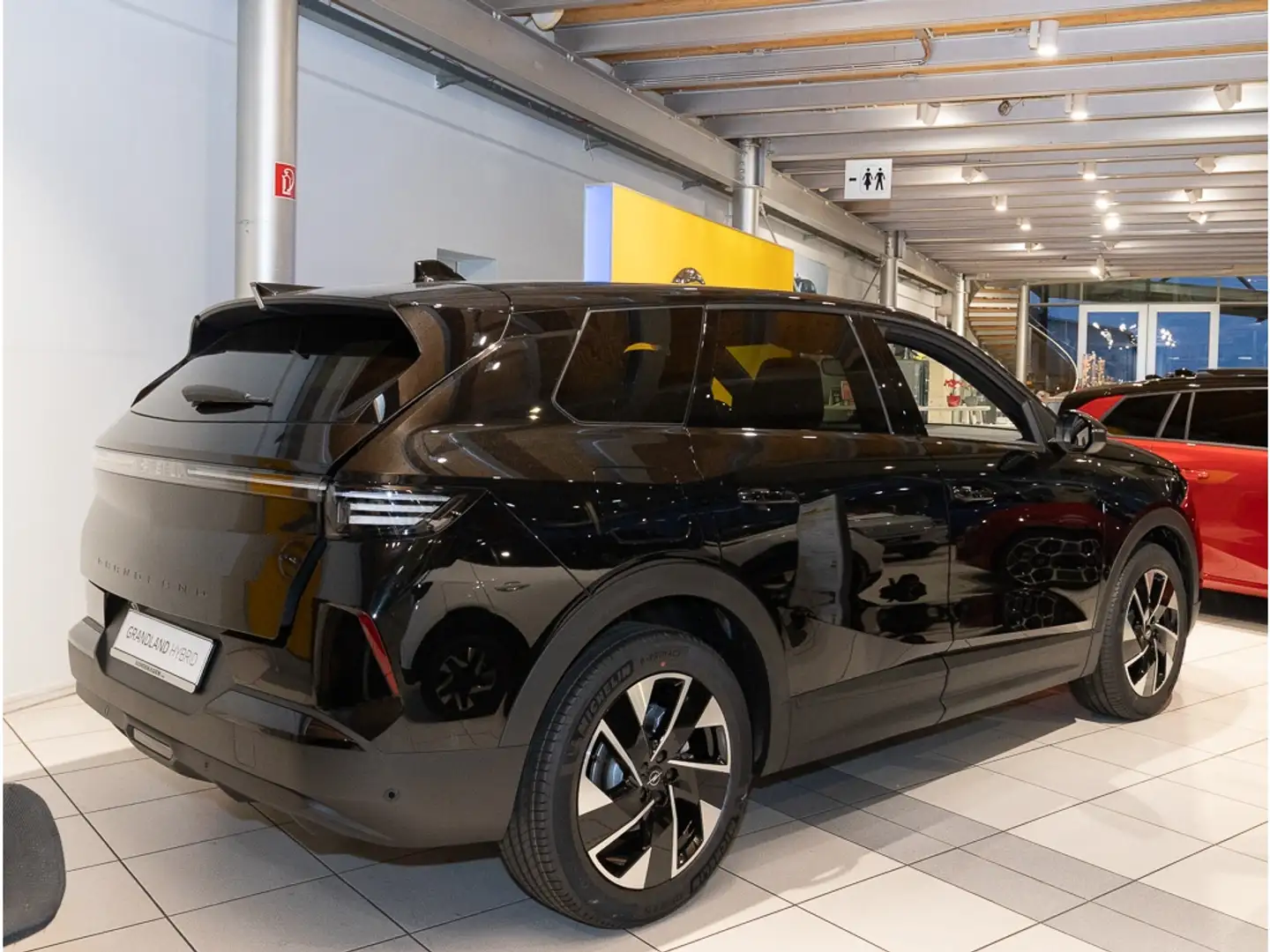 Opel Grandland 1.2 DI HYBRID 48 V GS +S/LHZ+NAVI+ALLW+ Schwarz - 2