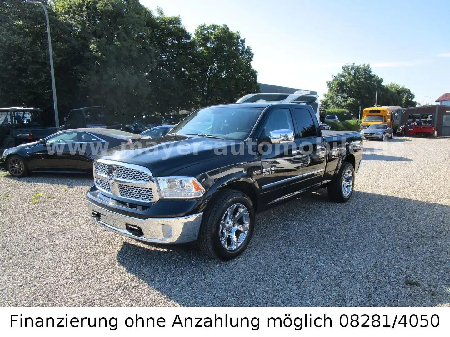 Dodge RAM 1500 5,7 Quadcab Laramie*LPG*unfallfrei*EU* Schwarz - 1