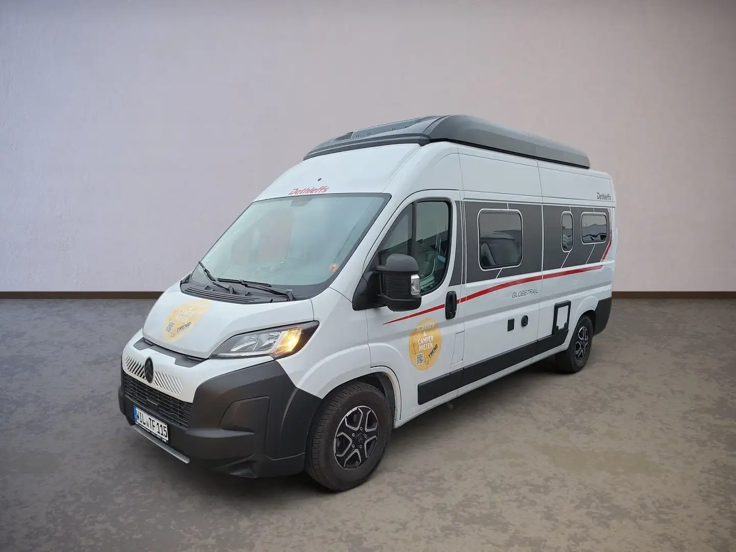 Dethleffs Globetrail 600 DS Citroen *Aufstelldach *Kamera Weiß - 2