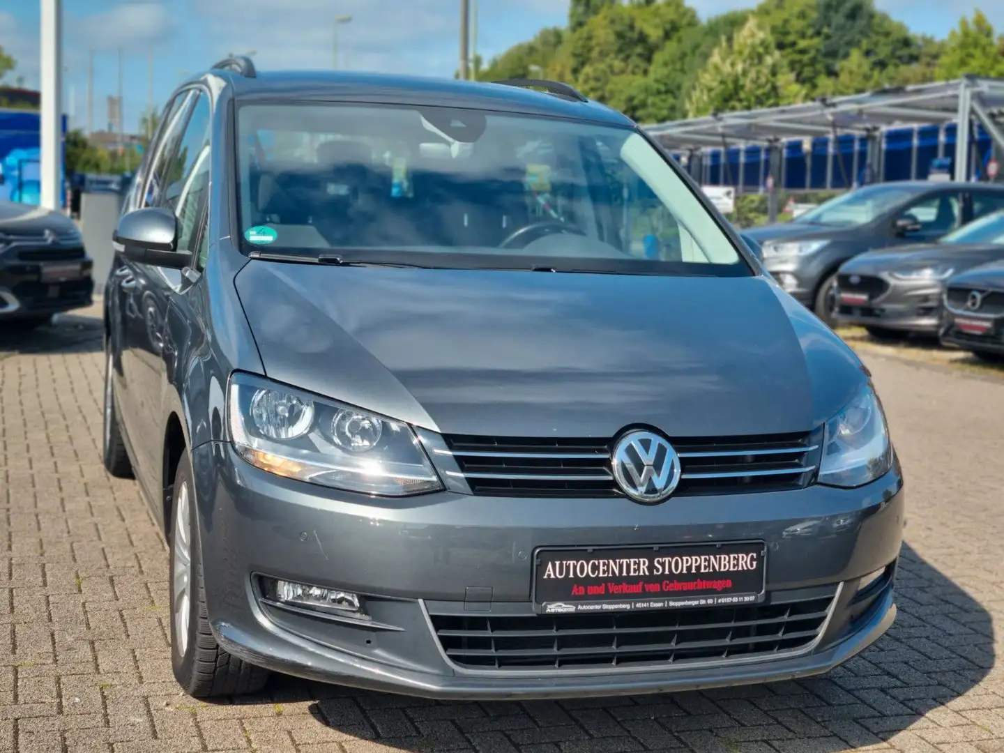 Volkswagen Sharan Comfortline 7-Sitzer/Navi/PDC/Garantie+ Grau - 1