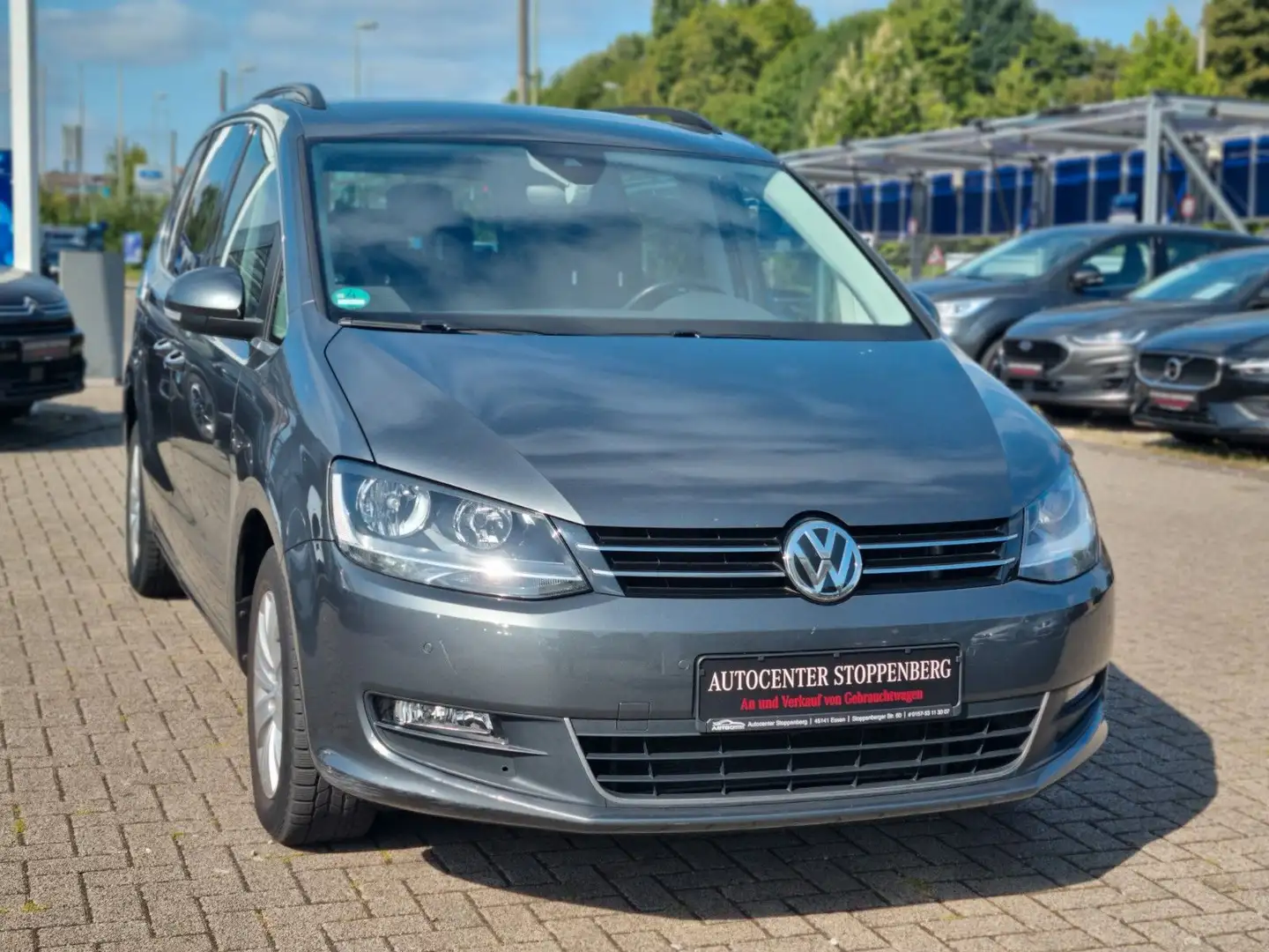 Volkswagen Sharan Comfortline 7-Sitzer/Navi/PDC/Garantie+ Grau - 2