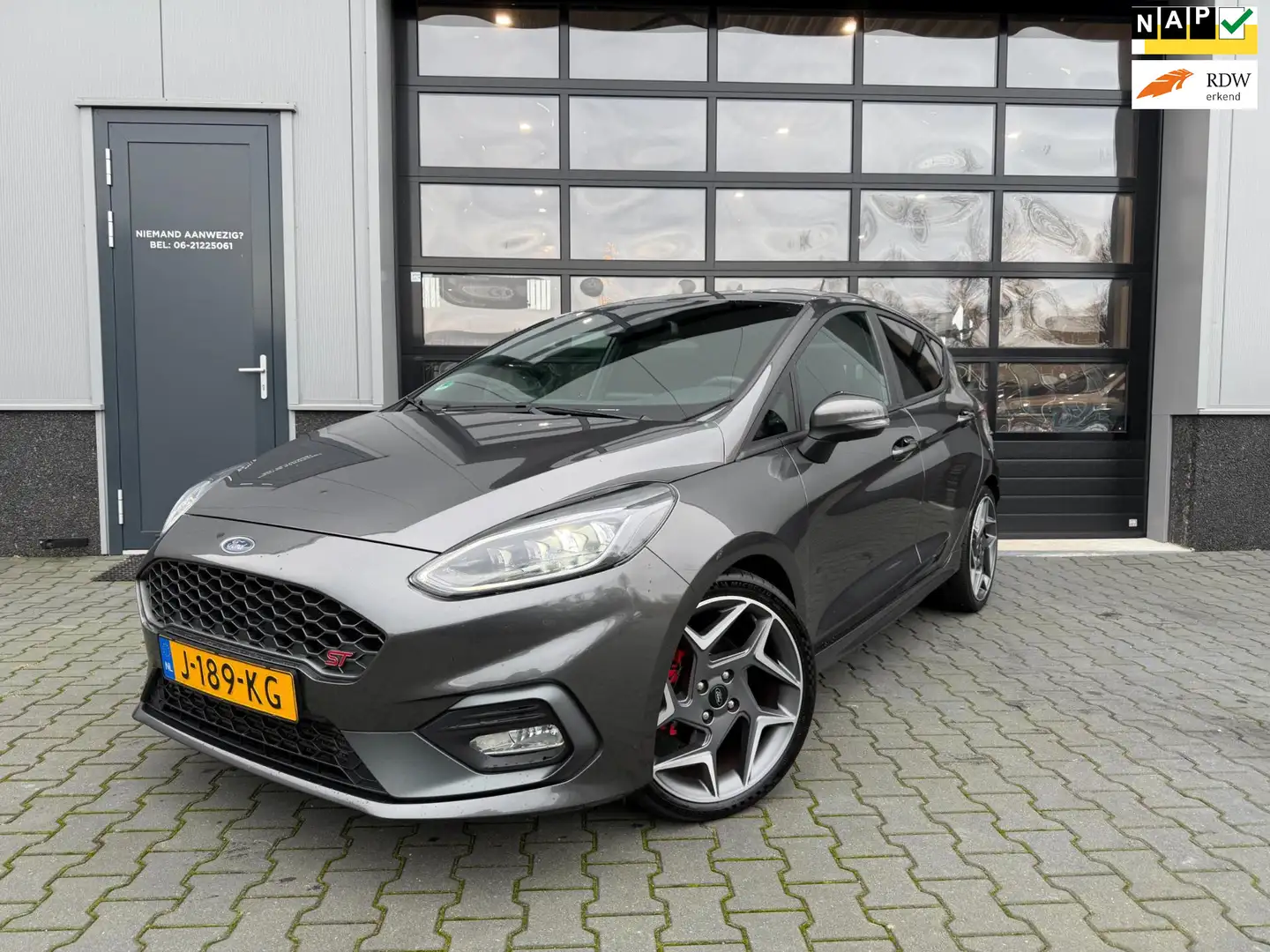 Ford Fiesta 1.5 EcoBoost ST-3 VOL OPTIES 1STE EIGENAAR Grijs - 1