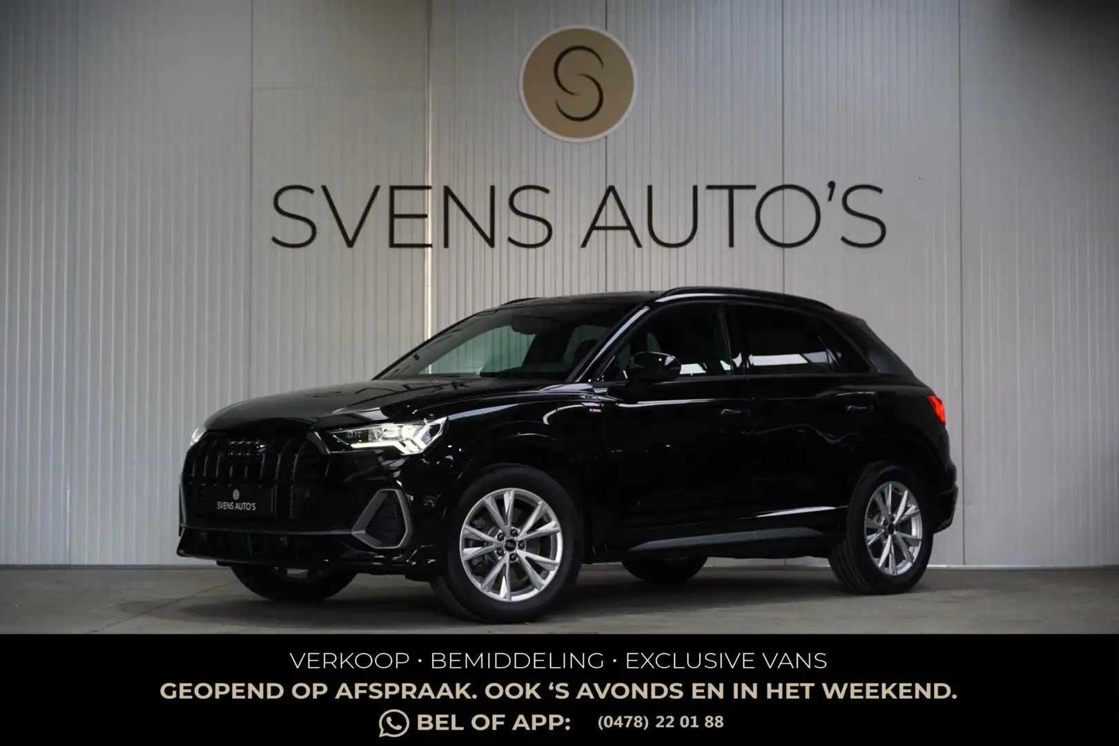 Audi Q3 45 TFSIe Black Edition S-Line Trekhaak|Keyless|ACC Noir - 1