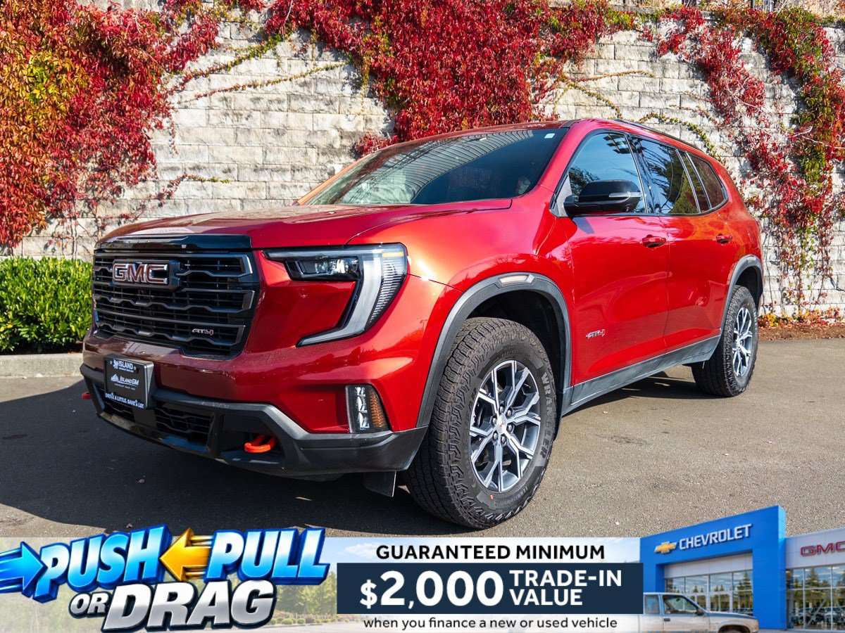 2026 GMC Acadia AT4 | 7-Passenger /w Middle Row Bucket Seats | 360 Surround Vision