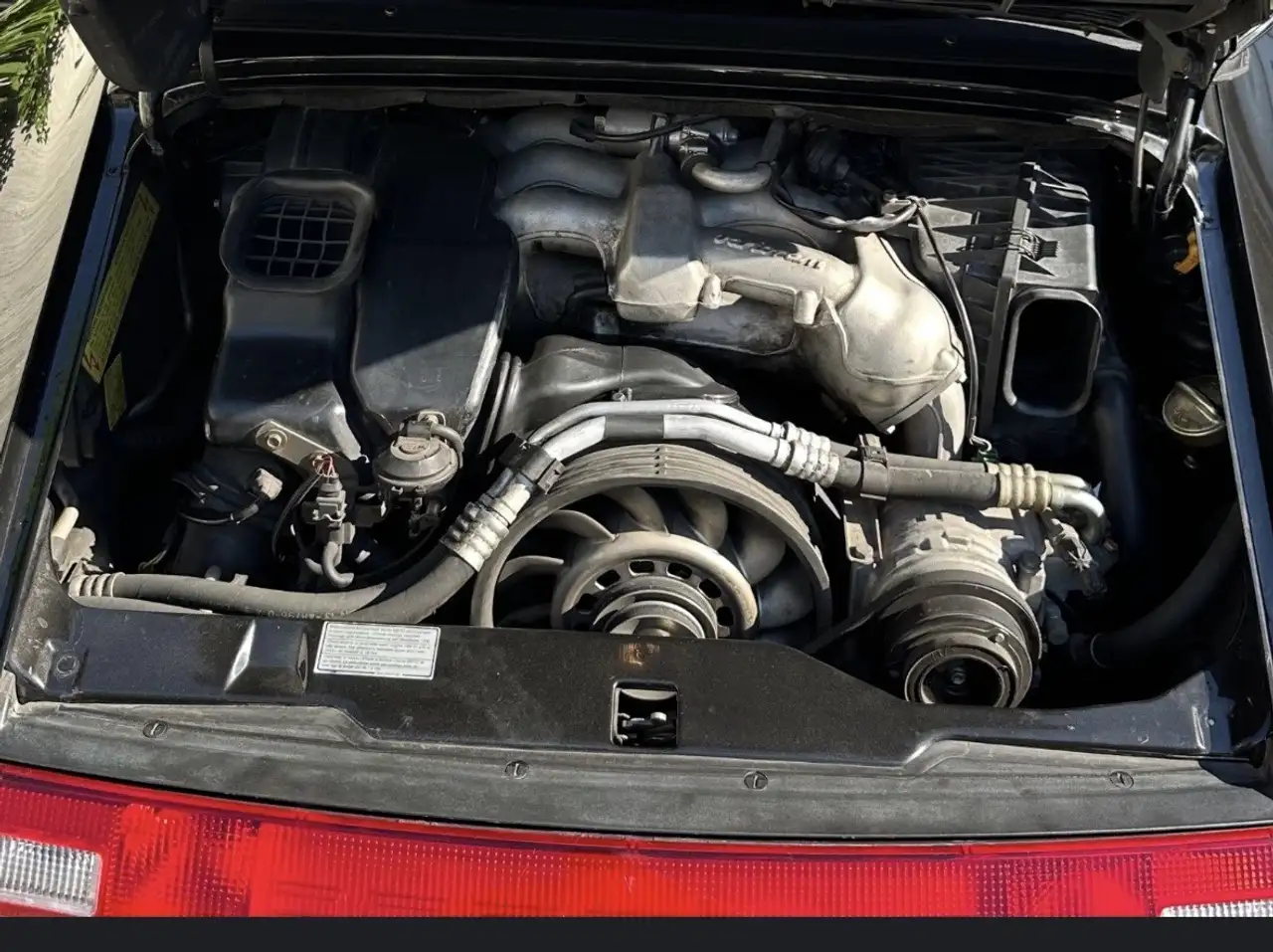 Porsche 993 911 993 Carrera C2 Cabrio D-Fzg Triple-Black, foto 8