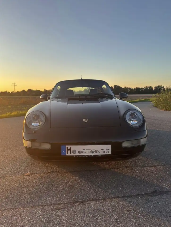 Porsche 993 911 993 Carrera C2 Cabrio D-Fzg Triple-Black, foto 2