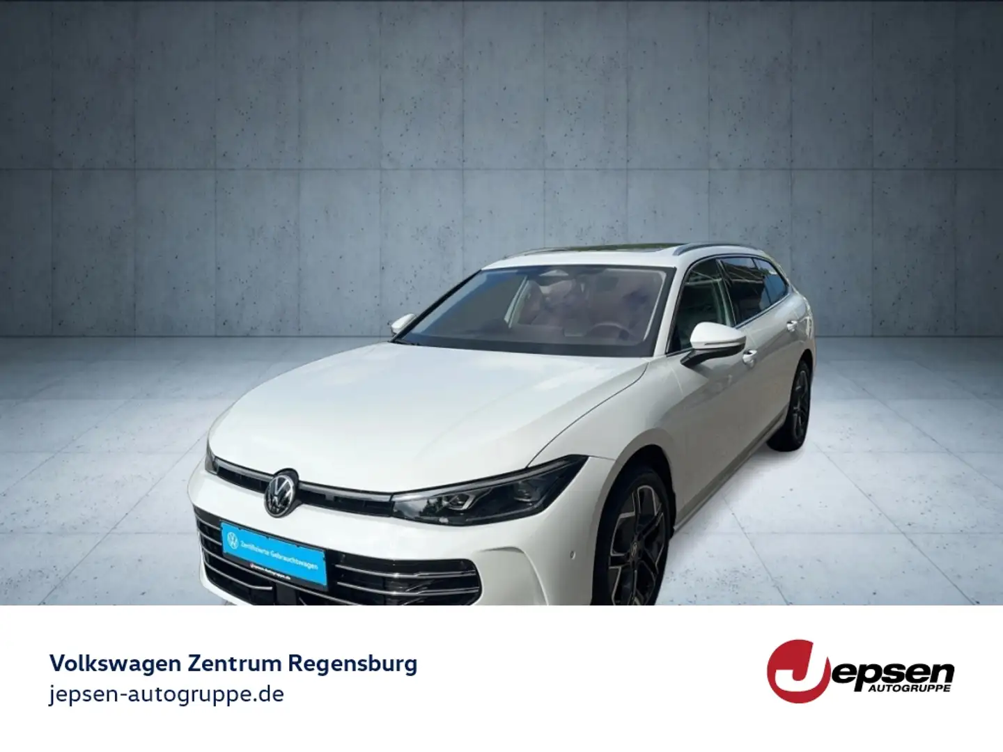Volkswagen Passat Variant Elegance 2.0 TDI DSG PANO 4xSHZ Bianco - 1