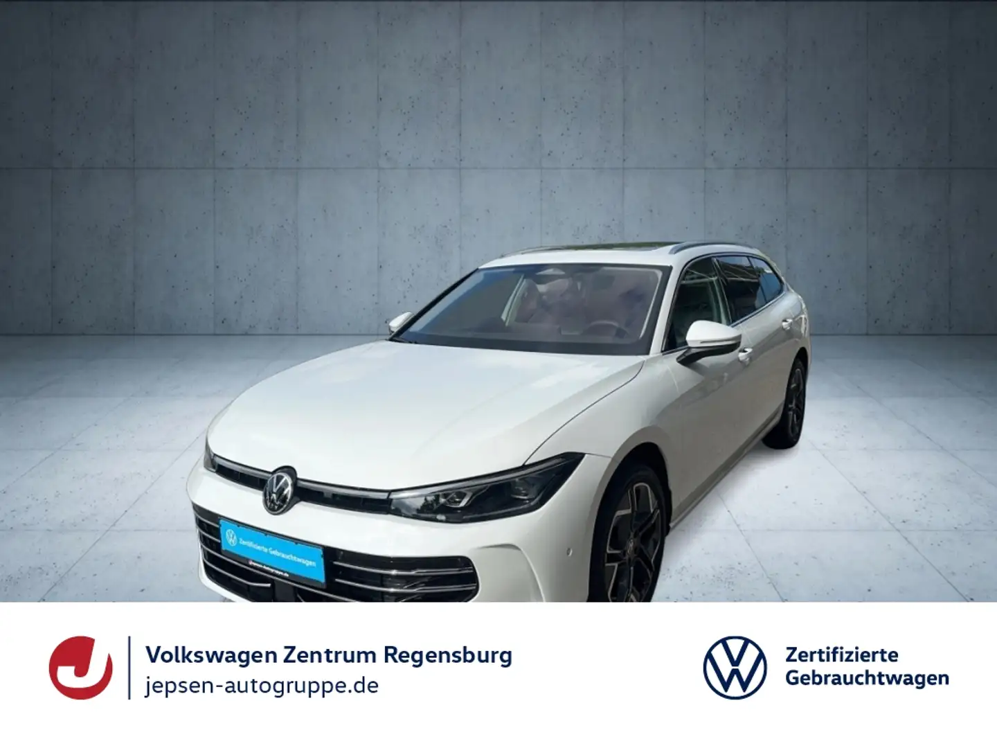 Volkswagen Passat Variant Elegance 2.0 TDI DSG PANO 4xSHZ White - 1