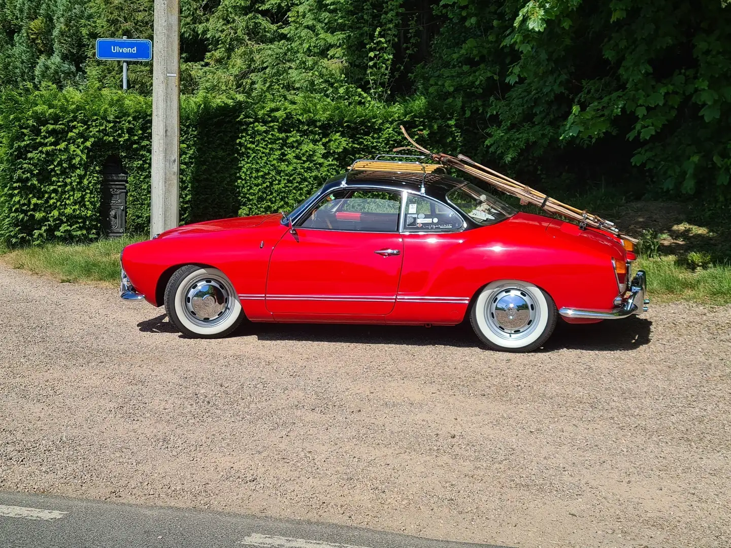 Volkswagen Karmann Ghia Sport automatic 1.6 Red - 1
