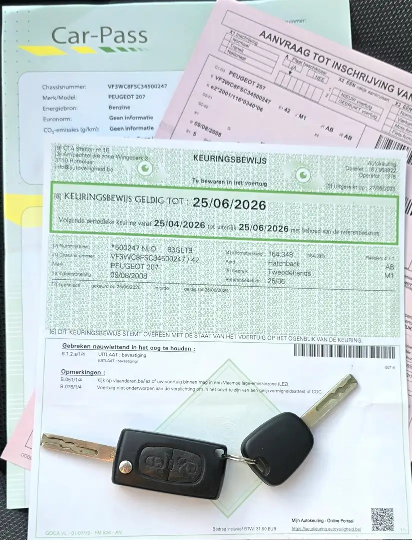 Peugeot 207 VTi Gekeurd voor verkoop - 1