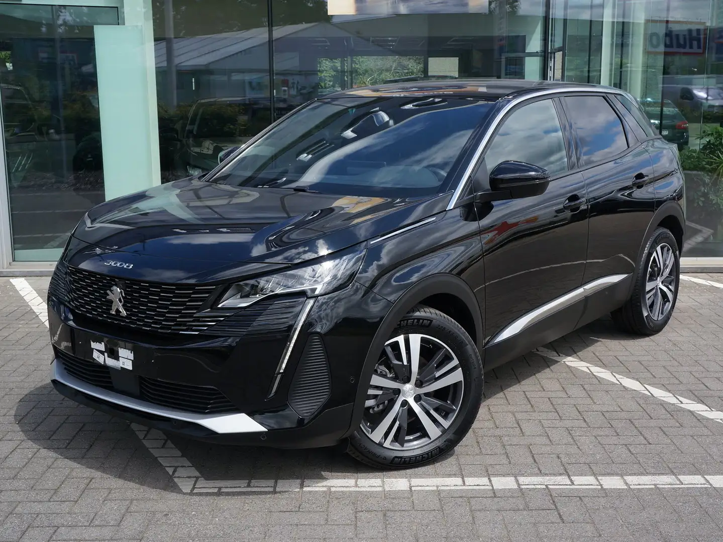 Peugeot 3008 3008 Hybrid 136 e-DSC6 Allure Zwart - 1