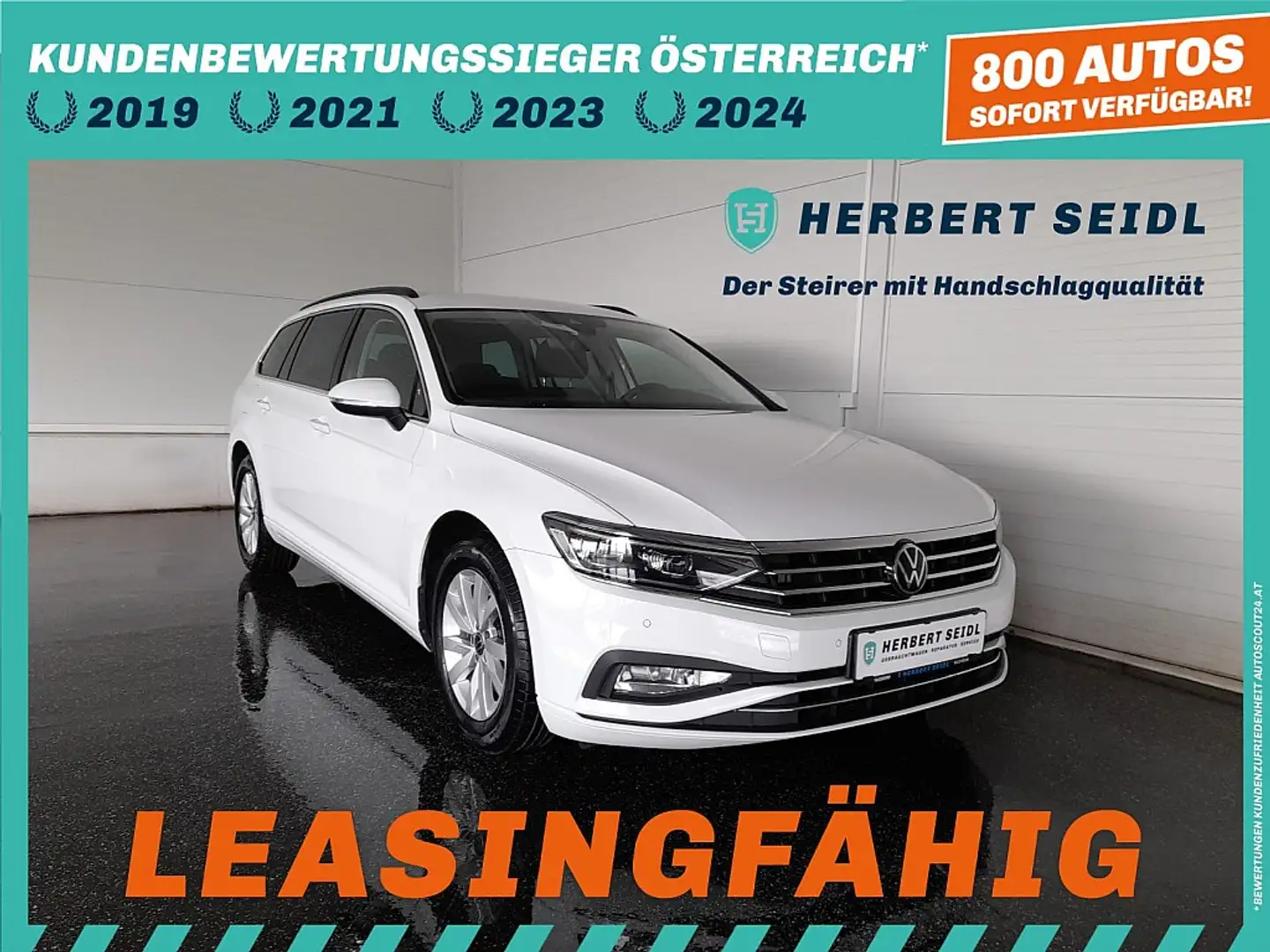 Volkswagen Passat Variant Business 2,0 TDI DSG *MATRIX-LED / NAVI / ACC /... Blanc - 1