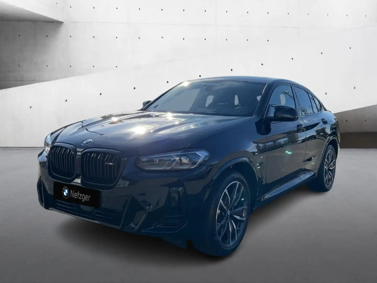 BMW X4 M40d Leder Park-Assistent HUD Laserlicht StandHzg Schwarz - 1