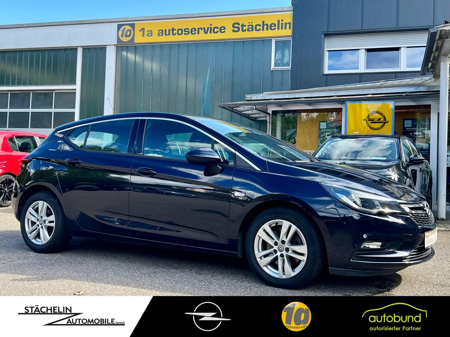 Opel Astra K 1.6 CDTI Dynamic,AGR,INTELLI,SHZ,DAB Blauw - 1