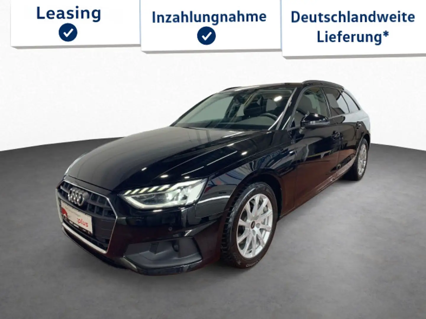 Audi A4 2.0 TDI +LED+KAMERA+MMI NAVI PLUS+ALU++ Noir - 1