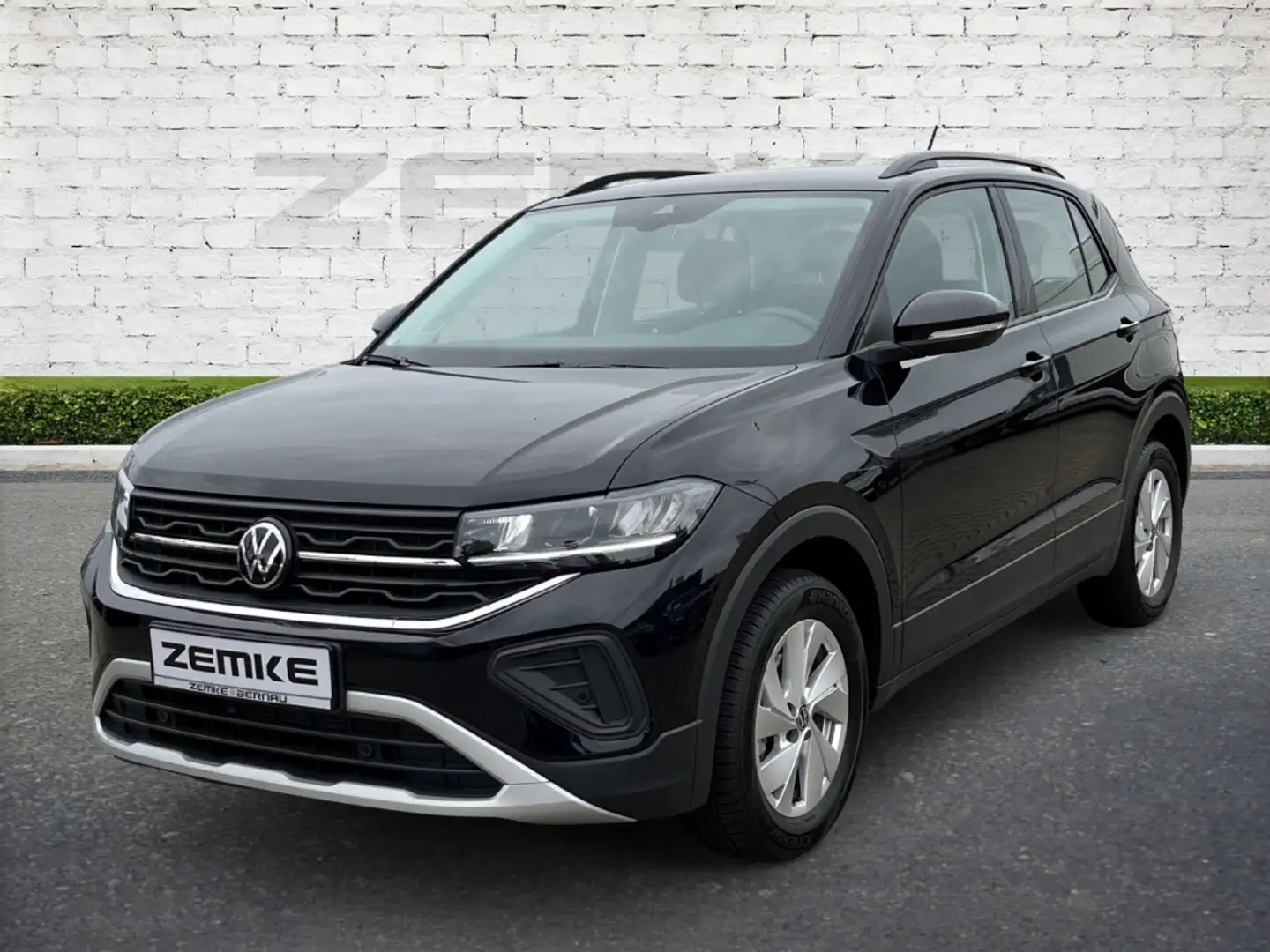 Volkswagen T-Cross 1.0 TSI Life 3,99% Navi Digitales Cockpit LED ACC Schwarz - 2