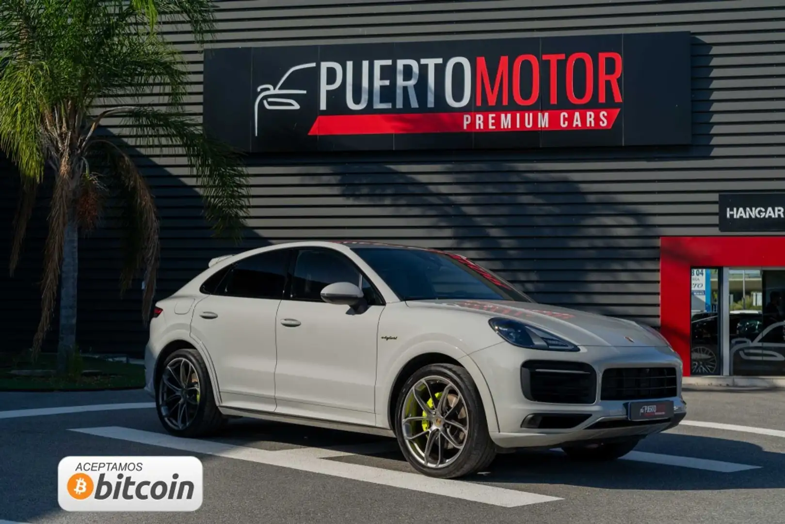 Porsche Cayenne E-Hybrid Coupé Aut. Gris - 1