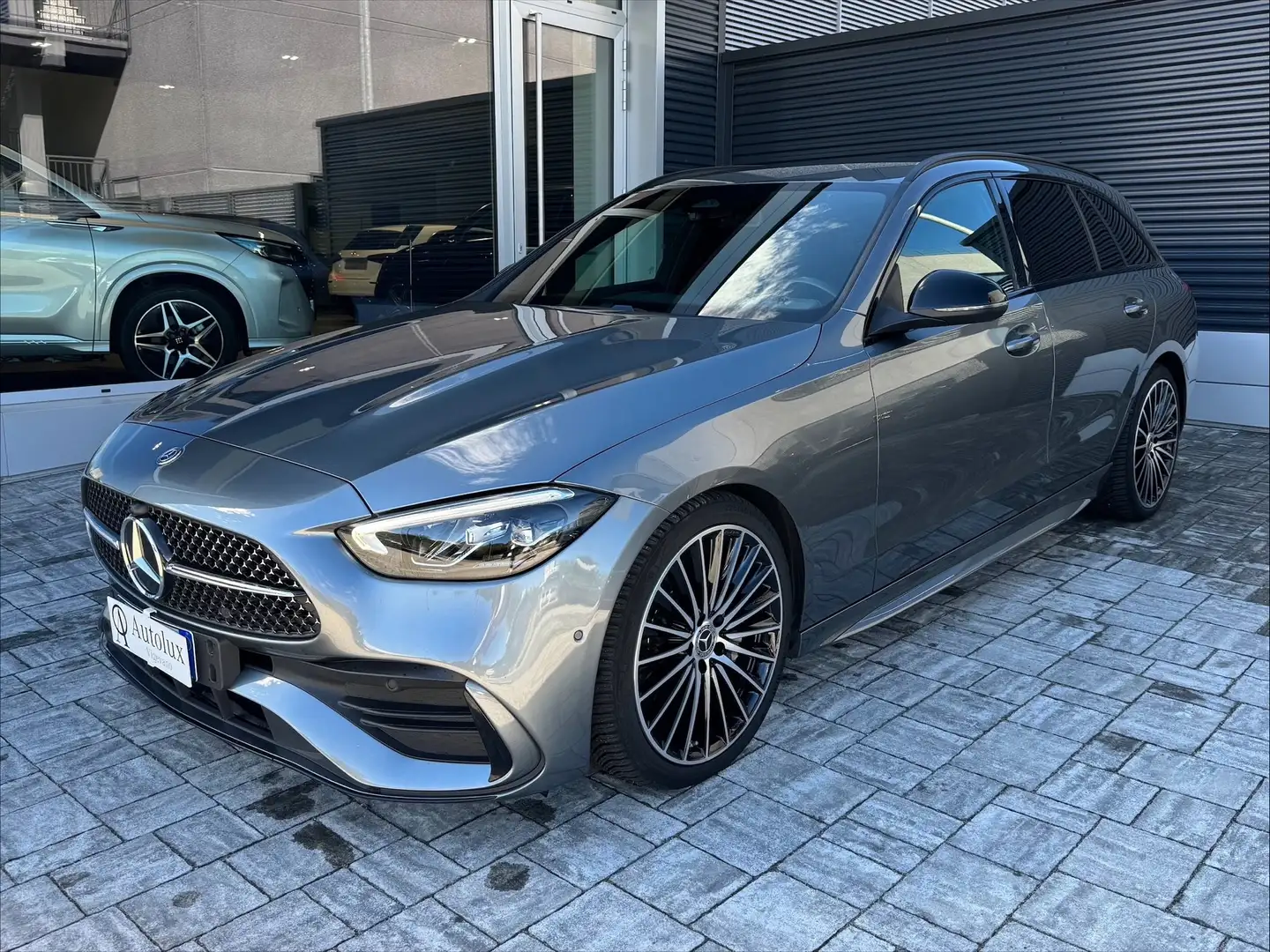 Mercedes-Benz C 220 Classe C-S206 SW 2021 SW d mhev Premium auto Gris - 1