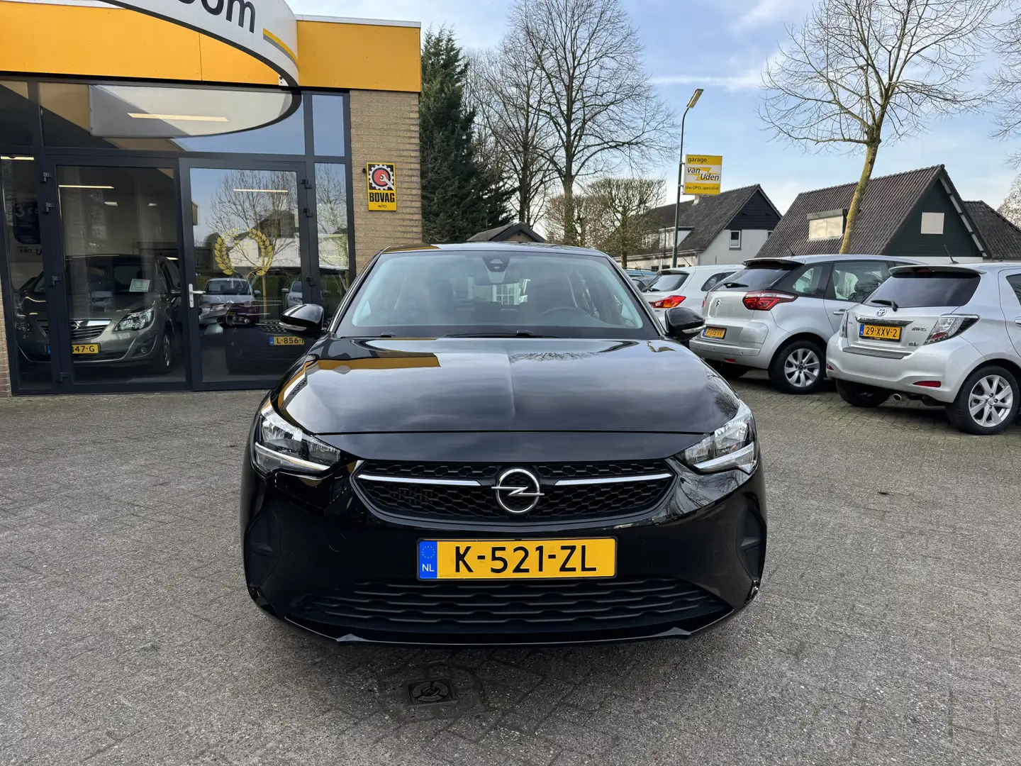 Opel Corsa 1.2 Turbo 101PK Edition Navi Airco Carplay Negro - 2