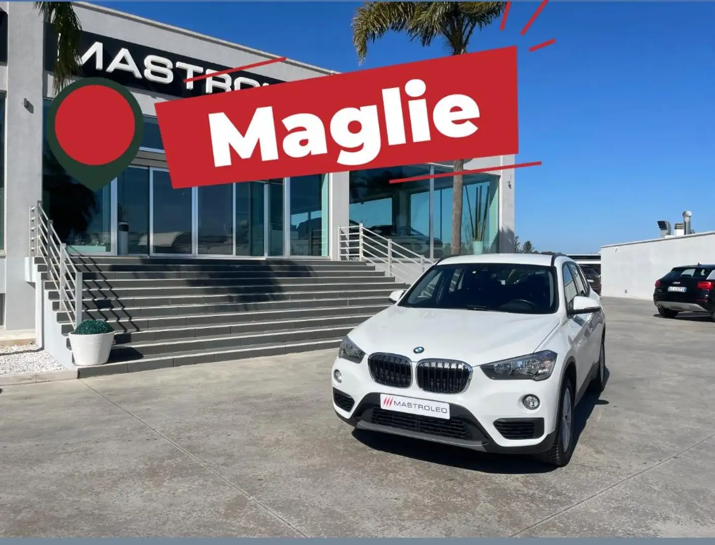 BMW X1 X1 F48 sdrive18d Advantage auto , Km Certificati Blanco - 1