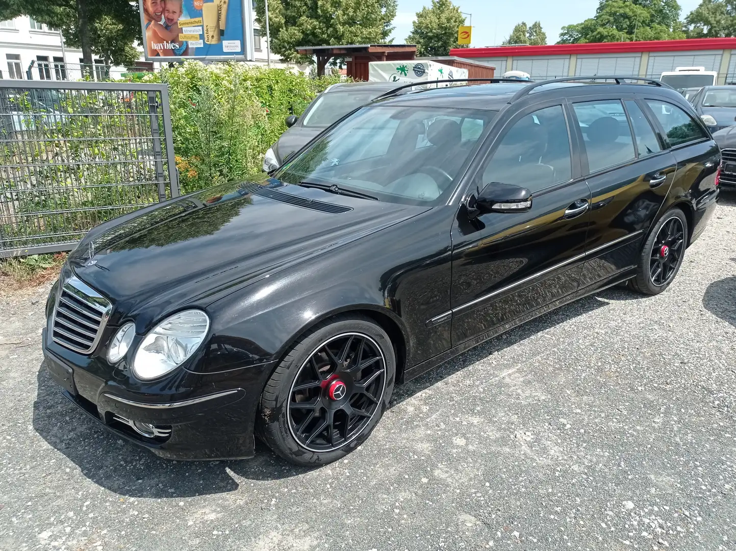Mercedes-Benz E 220 E 220 T CDI Avantgarde; TÜV neu! Zwart - 1