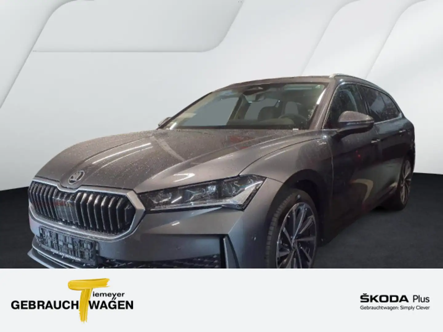 Skoda Superb Combi 2.0 TDI DSG 4x4 L&K LM19 PANO LEDER Grau - 1