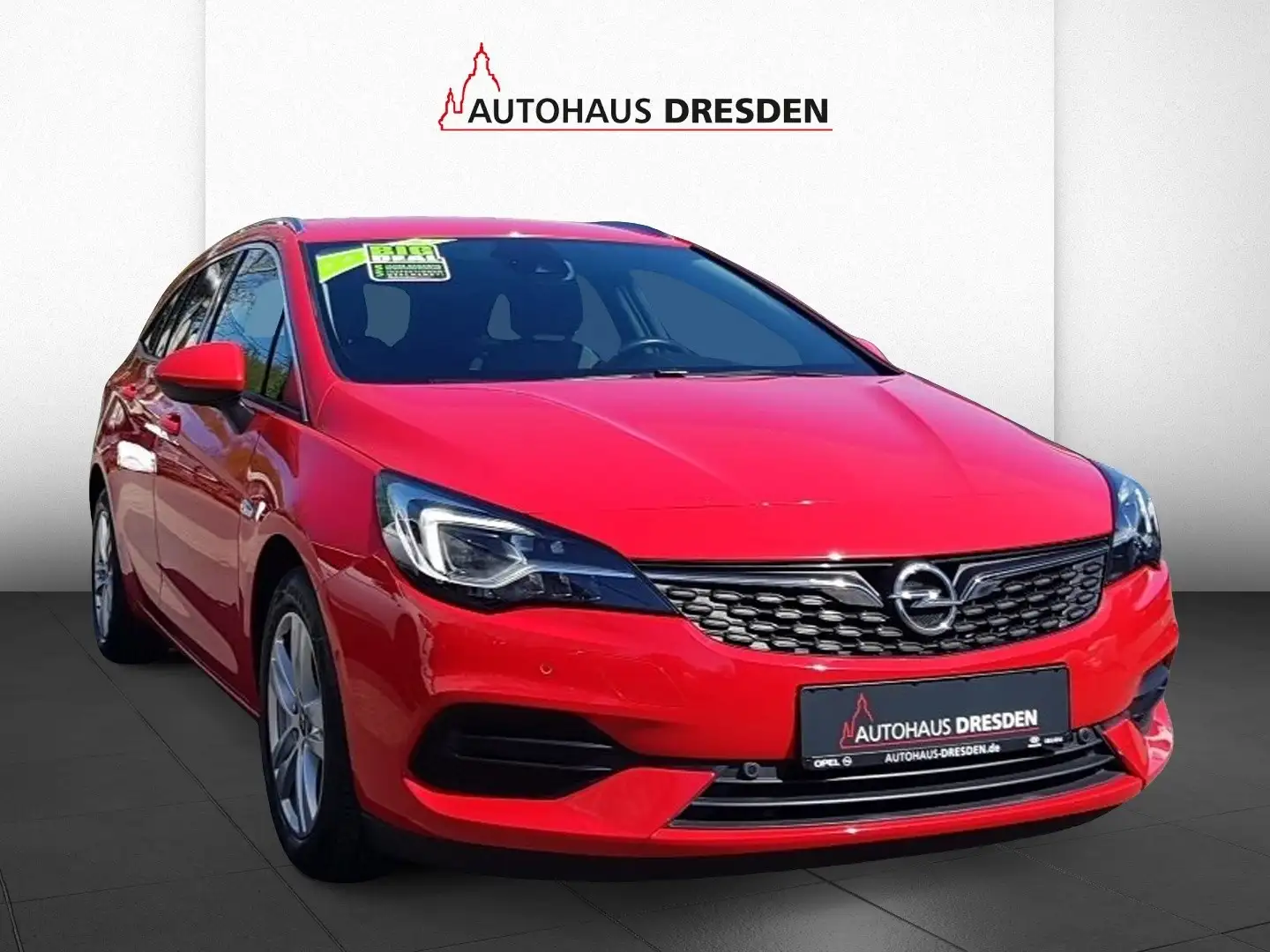 Opel Astra K ST 1.5 D *TÜV-ZERTIFIKAT* Rood - 2