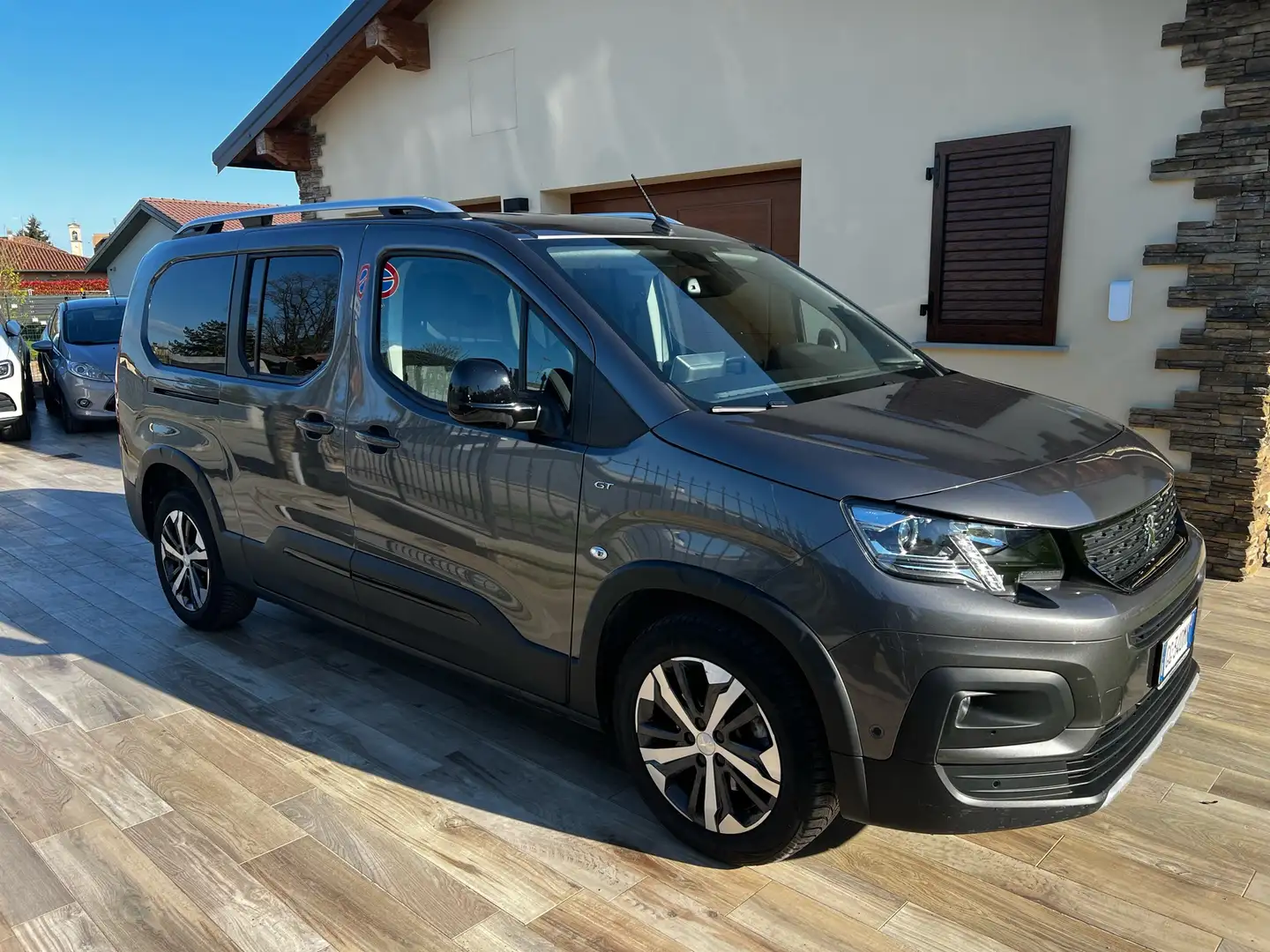 Peugeot Rifter 1.2 puretech GT Long s&s 130cv eat8 CINGHIA FATTA Grigio - 1