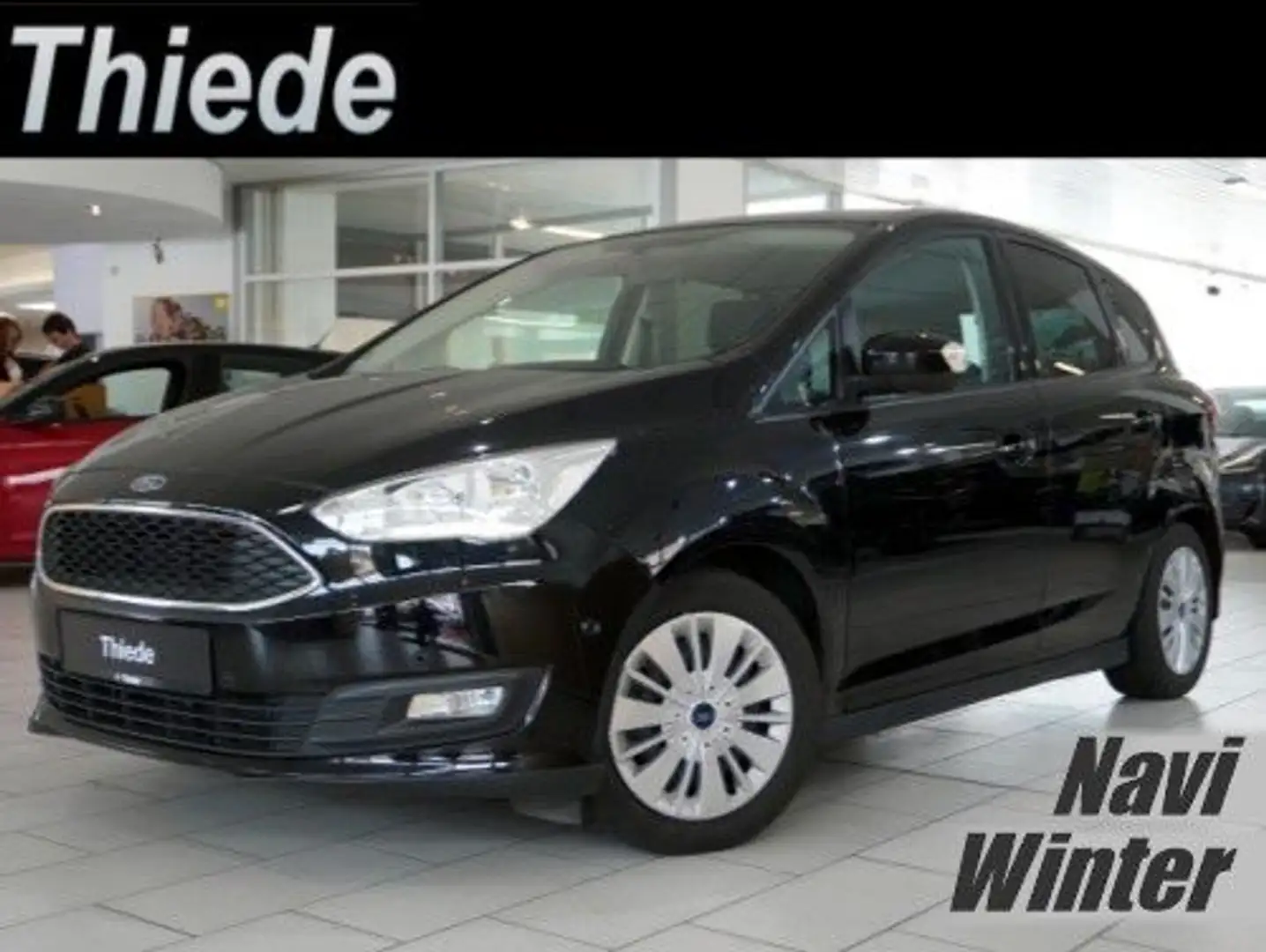 Ford C-Max 1.5D COOL & CONN. NAVI/LED/SHZ/WINTER/PDC Чорний - 1