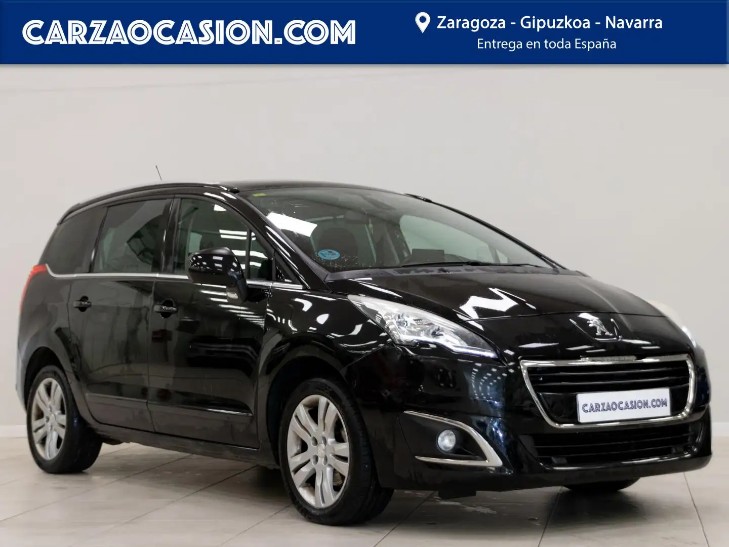 Peugeot 5008 2.0 BlueHDi Allure 7 pl. 150 Noir - 1